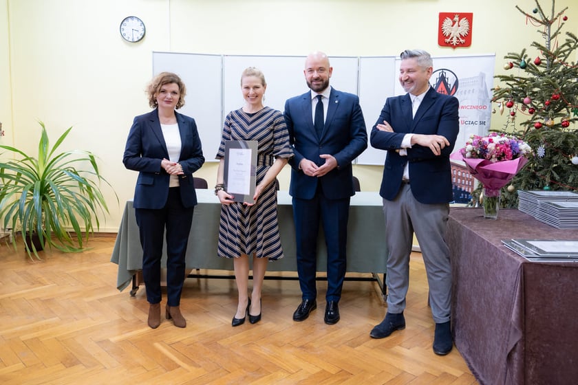 Wręczenie dyplomów dyrektorom placówek oświatowych, 10.01.2024